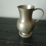 Pewter pitcher