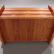 Cabinet en pin brutaliste scandinave par Hans Frydendal