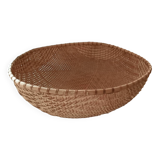 Large Asian-style wicker basket