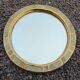 Ceramic mirror "gears" by Mithé Espelt