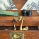 Small wooden mail storage unit