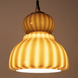 2-tone-brown space age pendant lamp