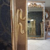 Miroir époque art nouveau 169 x 100