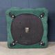 Vintage 20thc "camaleonda" green fabric armchair by mario bellini for c&b