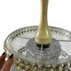 Vintage space age chandelier / 1970s pendant light