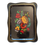 Russian flower bouquet tray