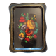 Plateau bouquet de fleurs russe