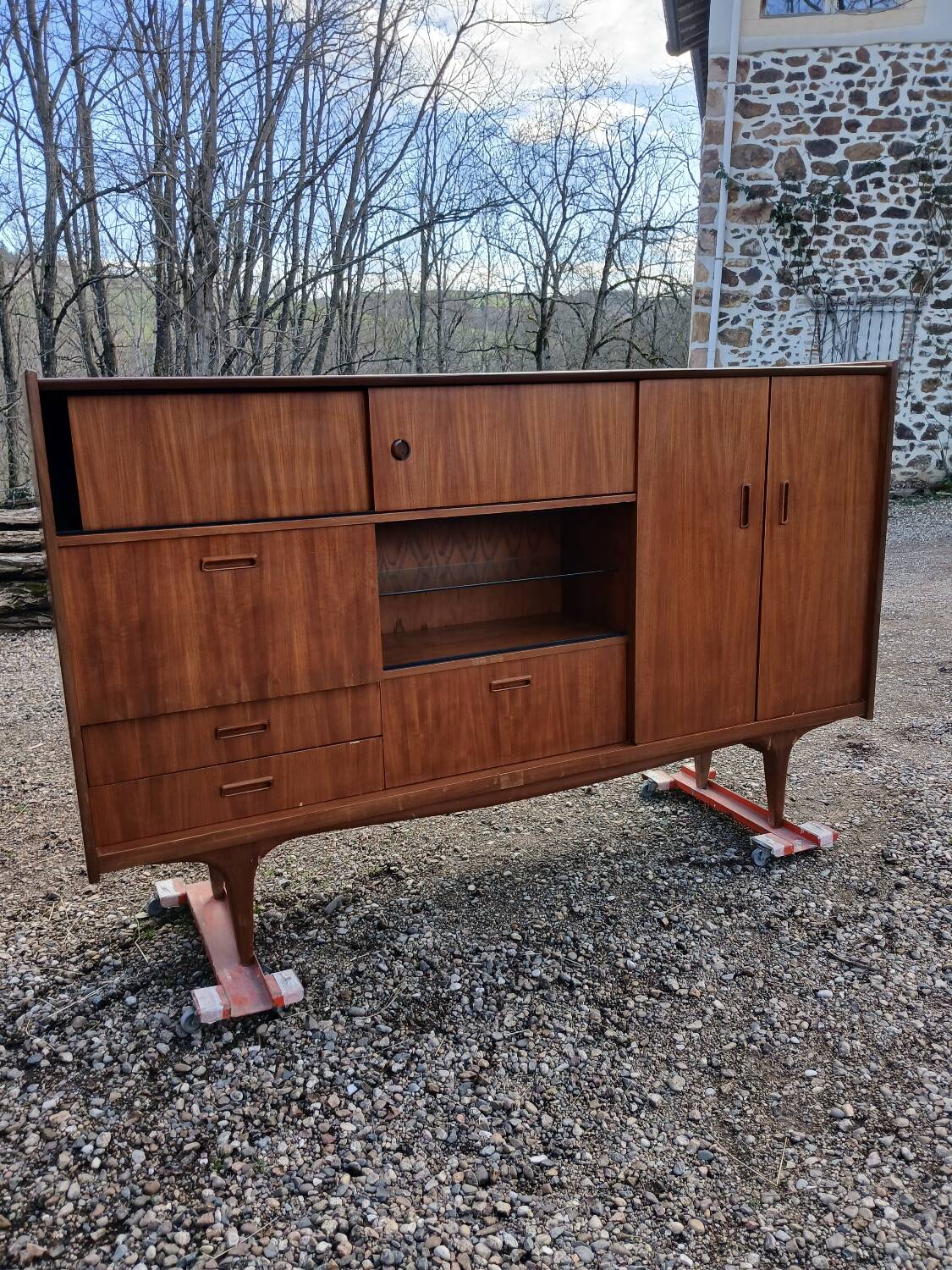 Buffet / enfilade vintage style scandinave