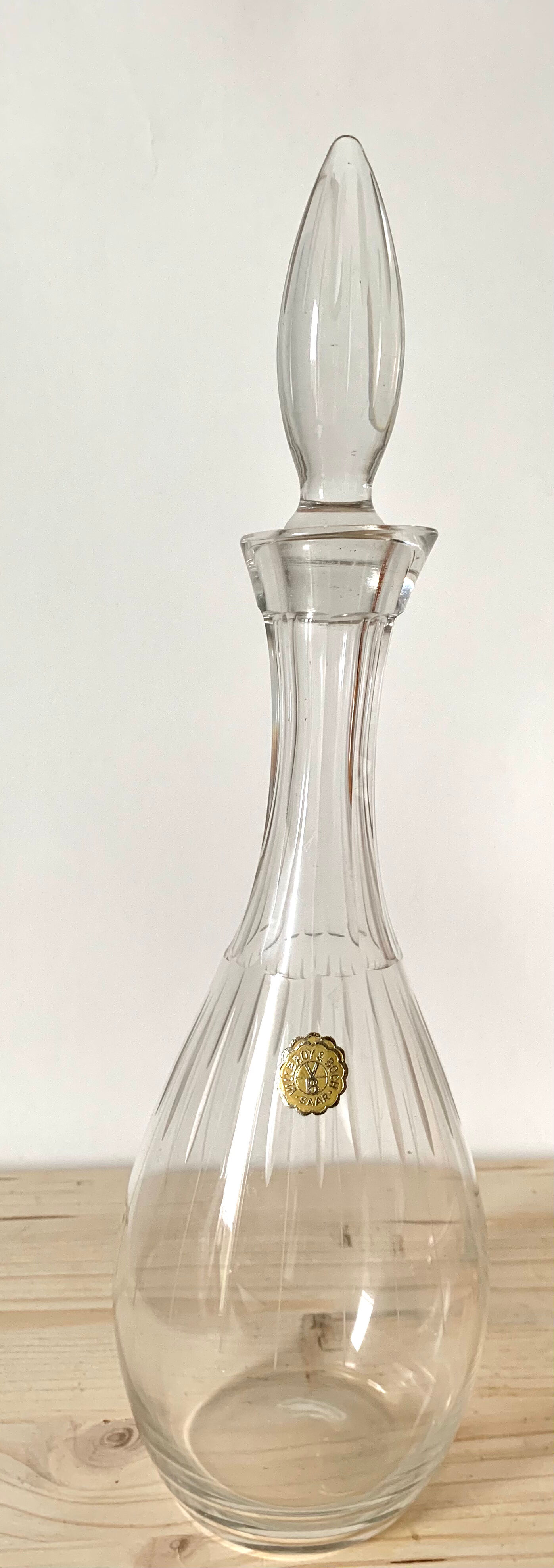 Villeroy and Boch crystal decanter