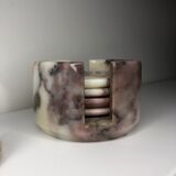 Glass bottoms with onyx support