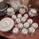 Service de table porcelaine Bernardaud Hortense