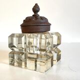 1930 crystal inkwell