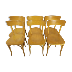 set de 6 chaises bistrot