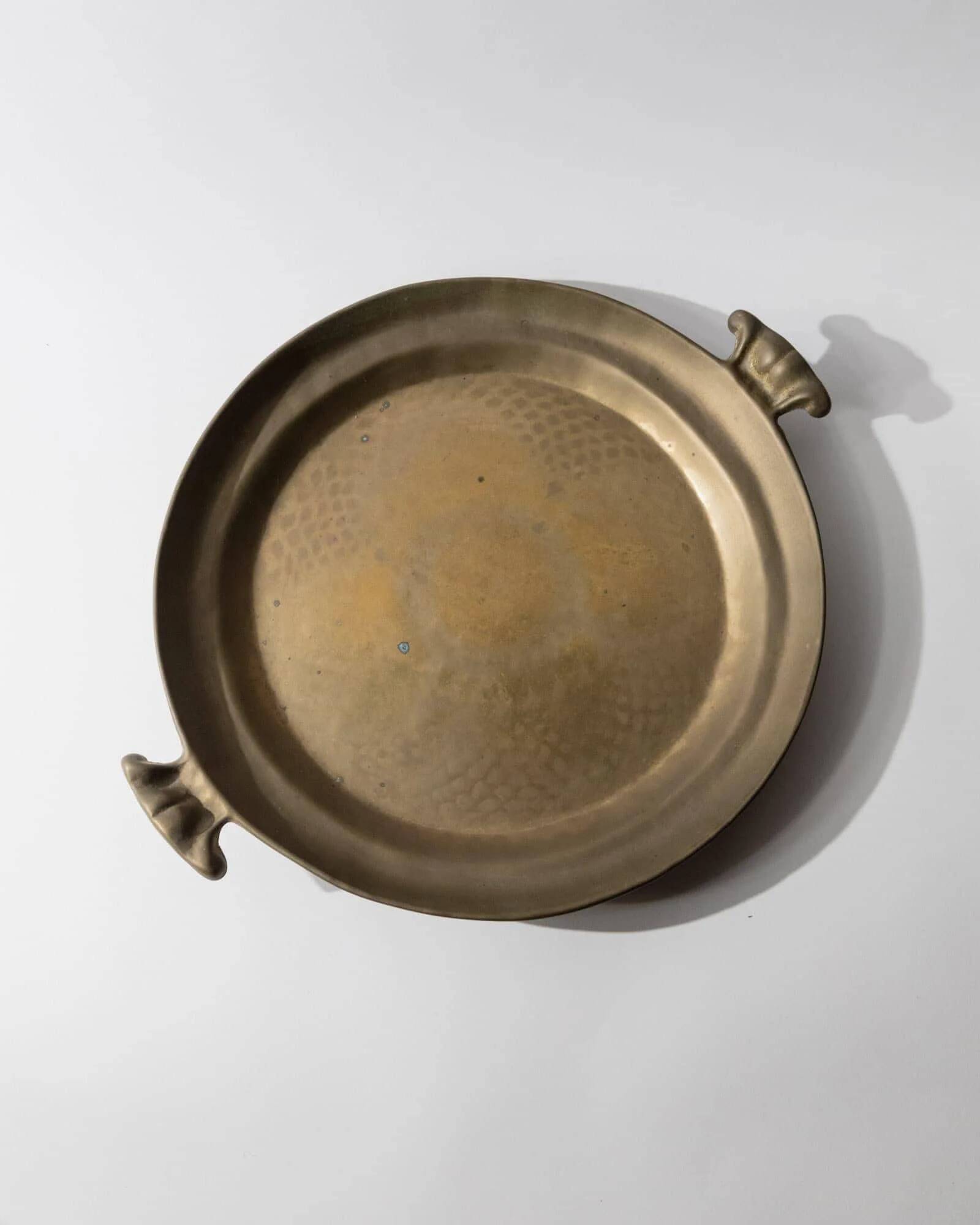 1960s vintage brass plateau by Collini (South Tyrol)