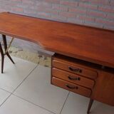 Mid-Century Dutch Modern Writing Desk by Louis Van Teeffelen for Wébé, 1950s