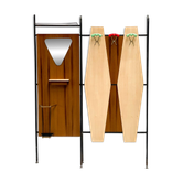 XL veneer Italian coat rack