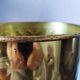 Vintage gold umbrella stand
