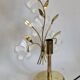 Lampe de table fleurs années 80/90