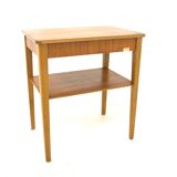 Pair of teak bedside tables, Björkås Möbelfabrik, 1960