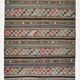 Turkish Colorful Persian Kilim Rug, Wool Area Rug, 141x240