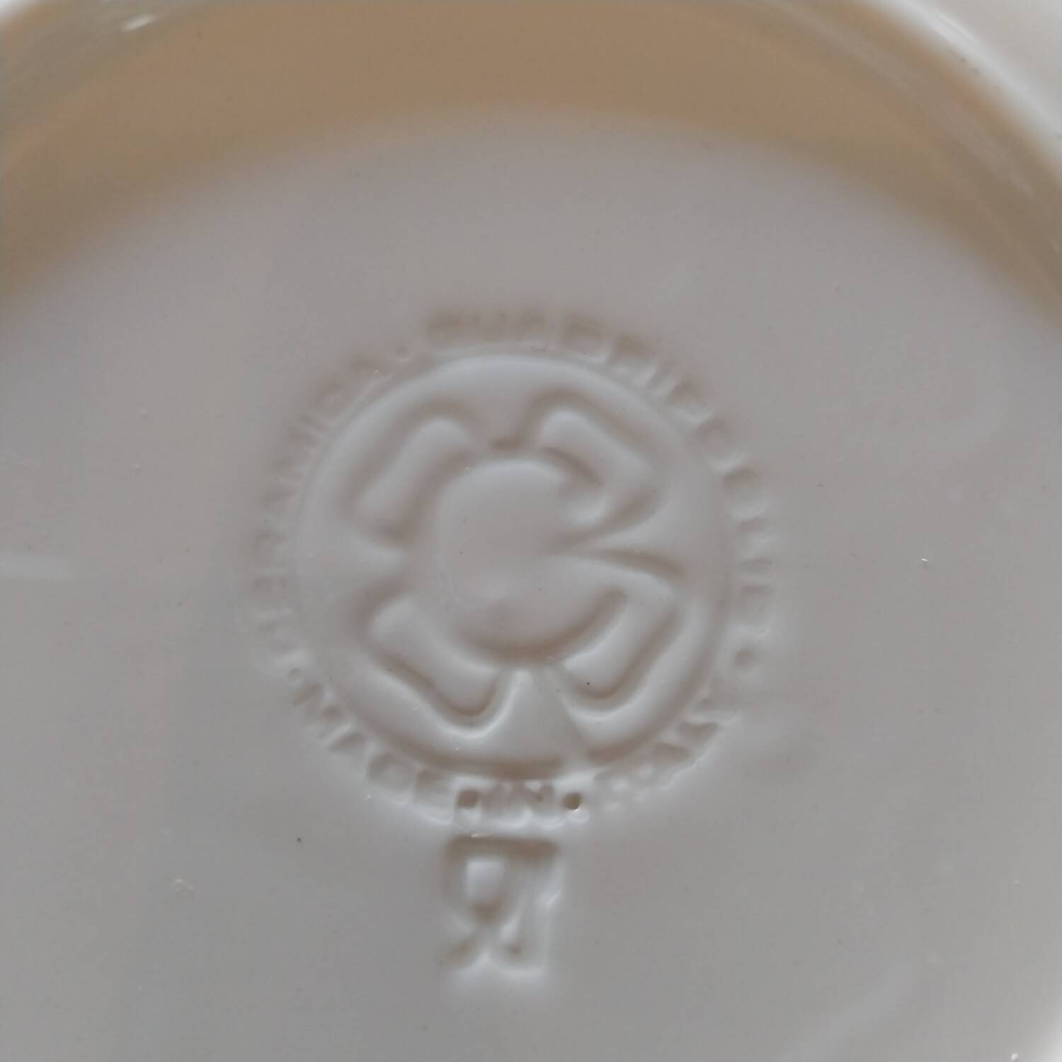 Ceramic dessert plates Italy