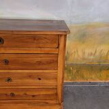 Petite commode Louis Philippe en noyer