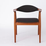 Armchair Erik Kirkegaard, 1960s Denmark, Vintage, Teak, for manufacturer Glostrup