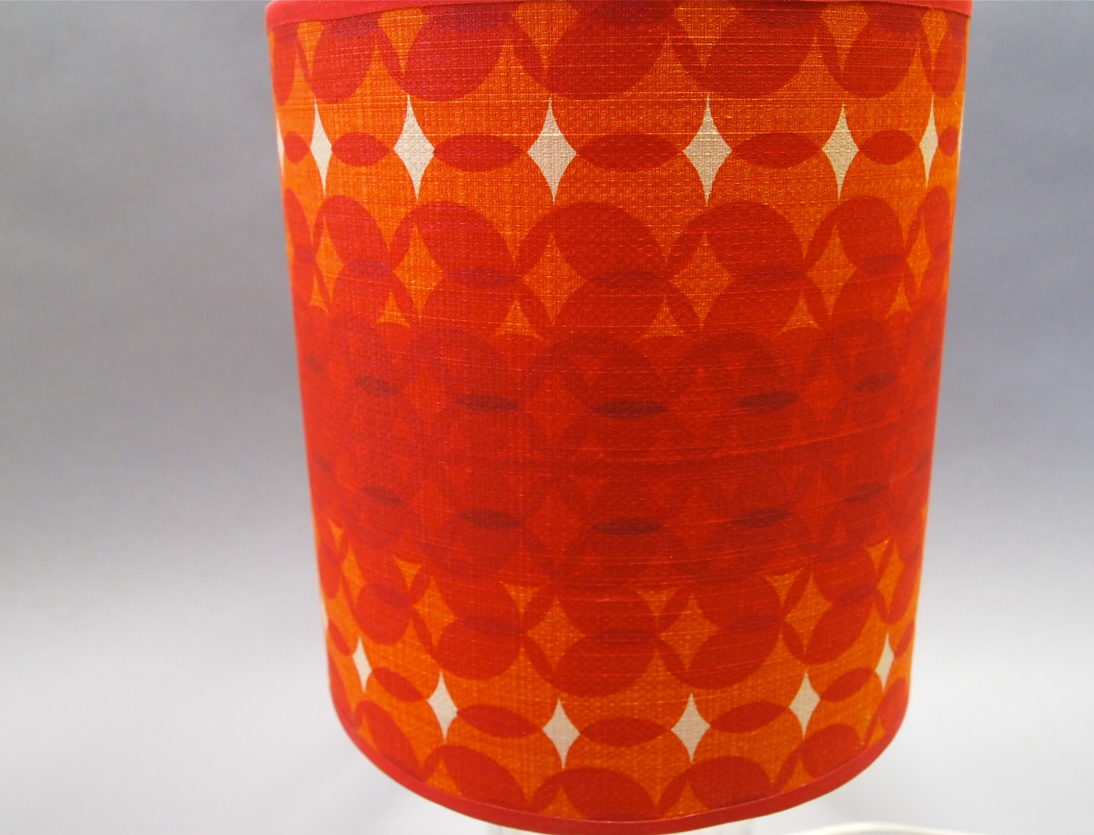 Lampe a poser 1970 marbre tissus