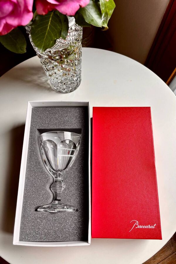 Harcourt verre à eau dans sa boîte Baccart