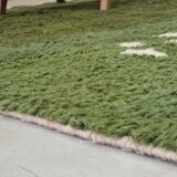 Handmade traditional Beni Ourain Berber rug, size 2/3 m.