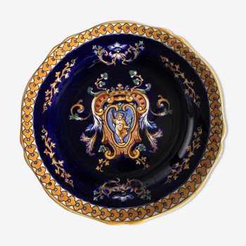Gien Renaissance series porcelain plate