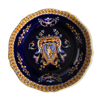 Gien Renaissance series porcelain plate