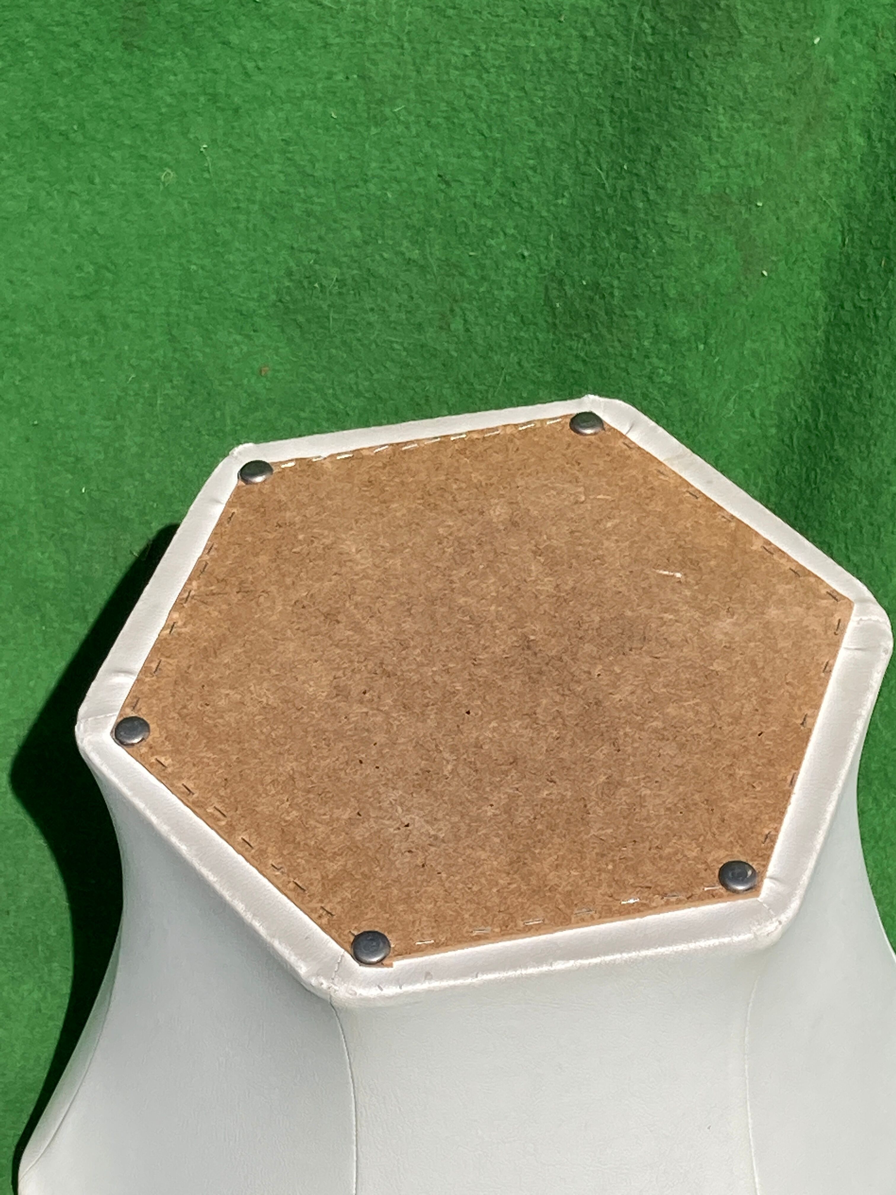 Dutch mushroom hocker pouffe or stool