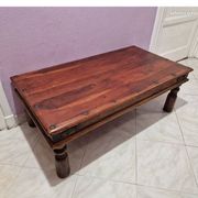 Indian ethnic coffee table in solid wood