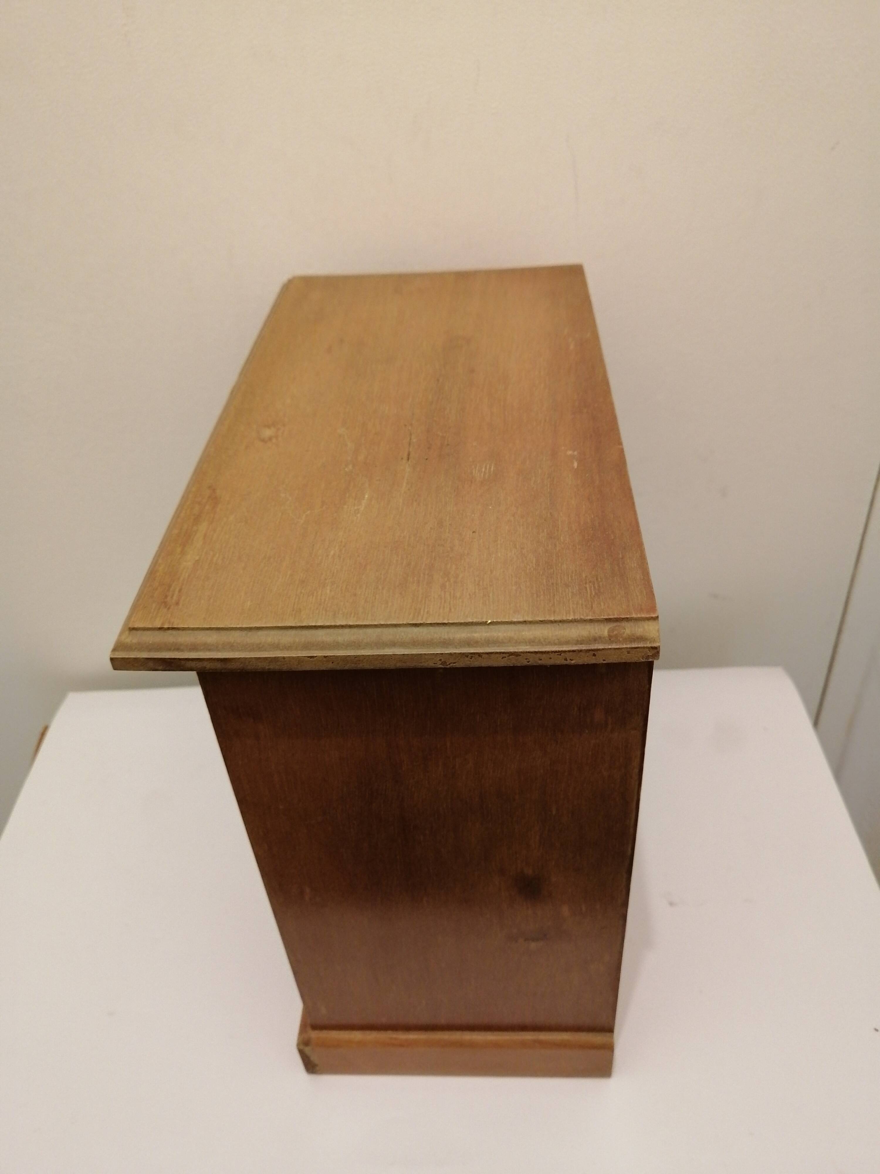 Boite a bijoux petite commode en bois vintage