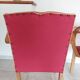 Pair of "moustache" bridge armchairs