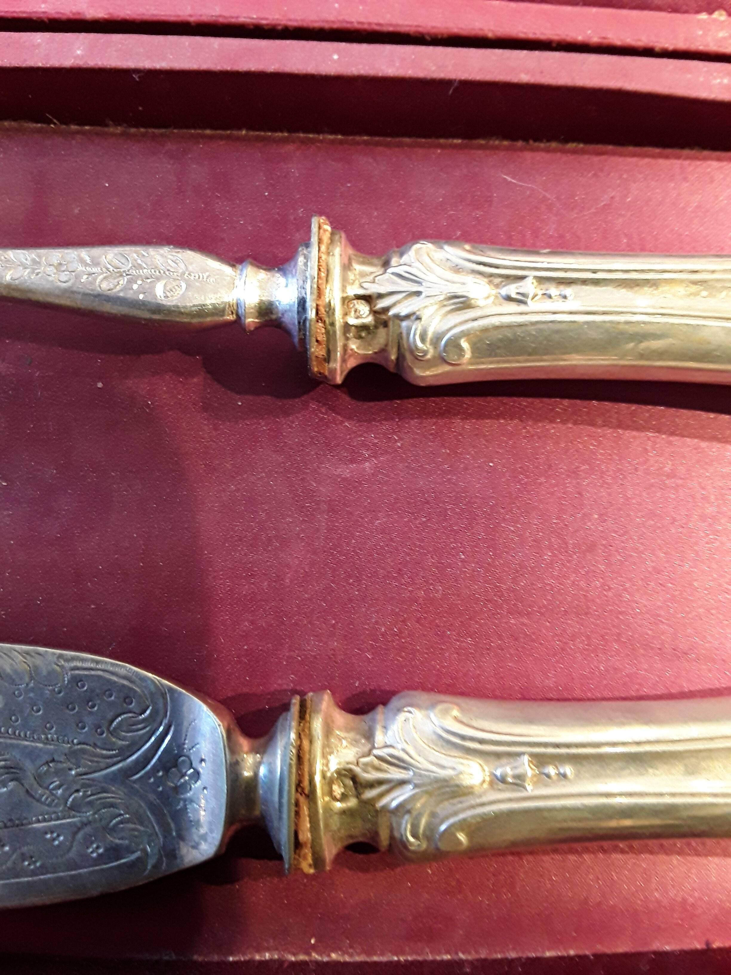 Couverts de service à poisson