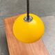 Italian pendant lamp Jolly in Space Age style from the mid-century by Luigi Massoni for Guzzini, 1960s.