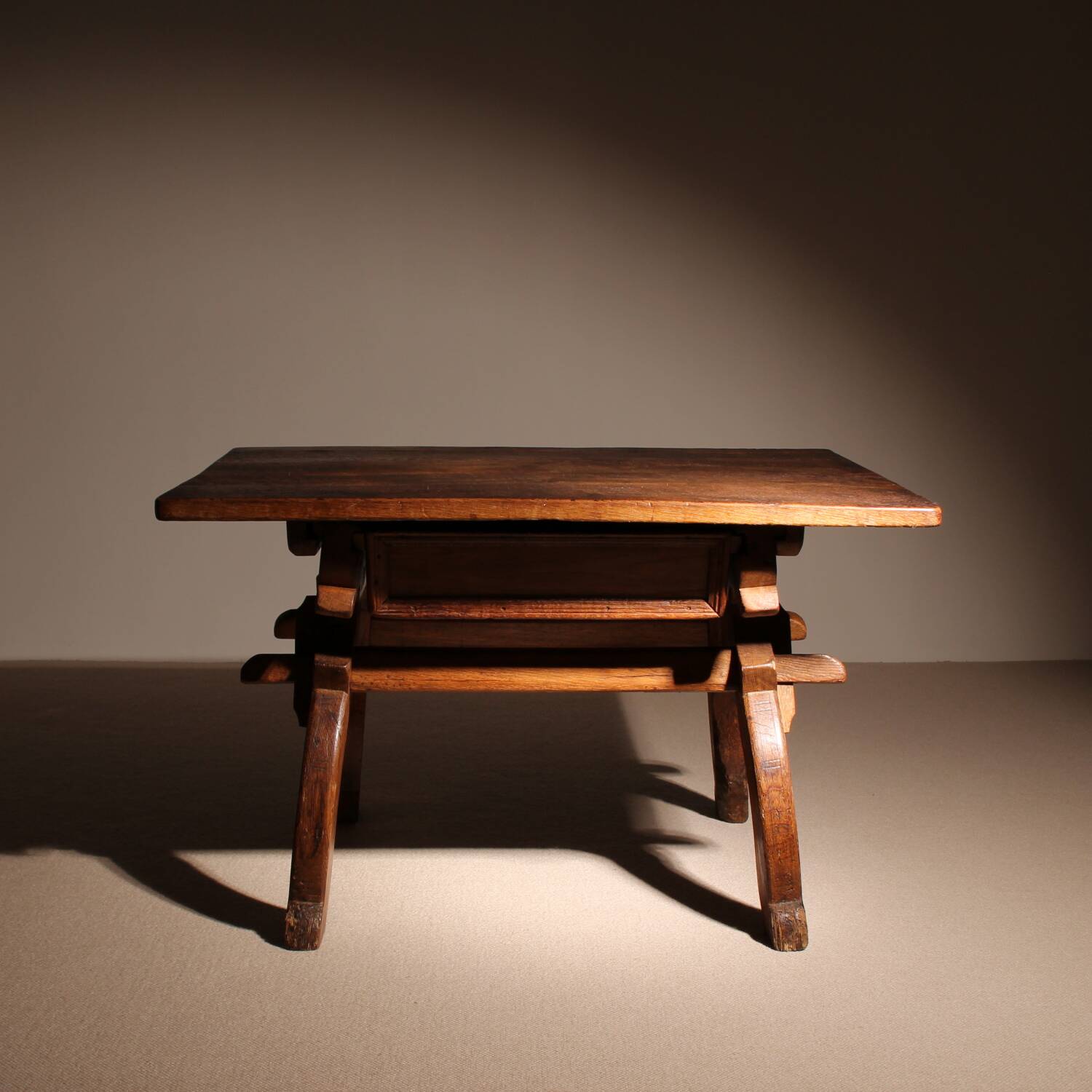 Table de ferme rustique 'Jogltisch' en chêne massif | Région alpine