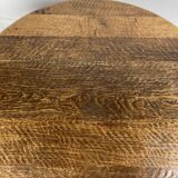 Brutalist coffee table with tapered legs, dutch 1960s