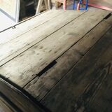 1900s school master school desk pine