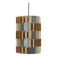 Danish Facet lamp designed by Louis Weisdorf for Lyfa, 1960s