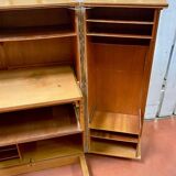 Bureau malle en chêne