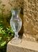 Engraved amphora vase