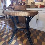Rattan table
