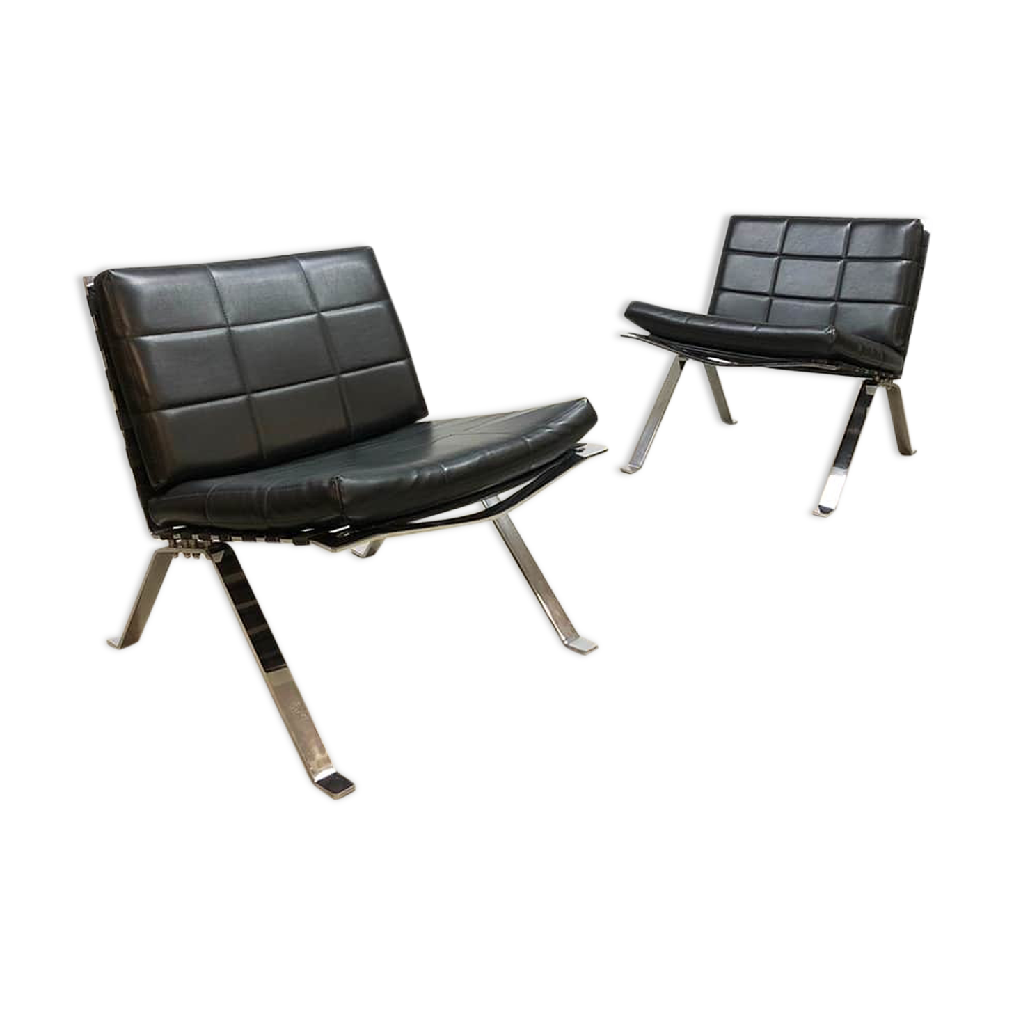 Armchairs model 1600 by Eichenberger for Girsberger