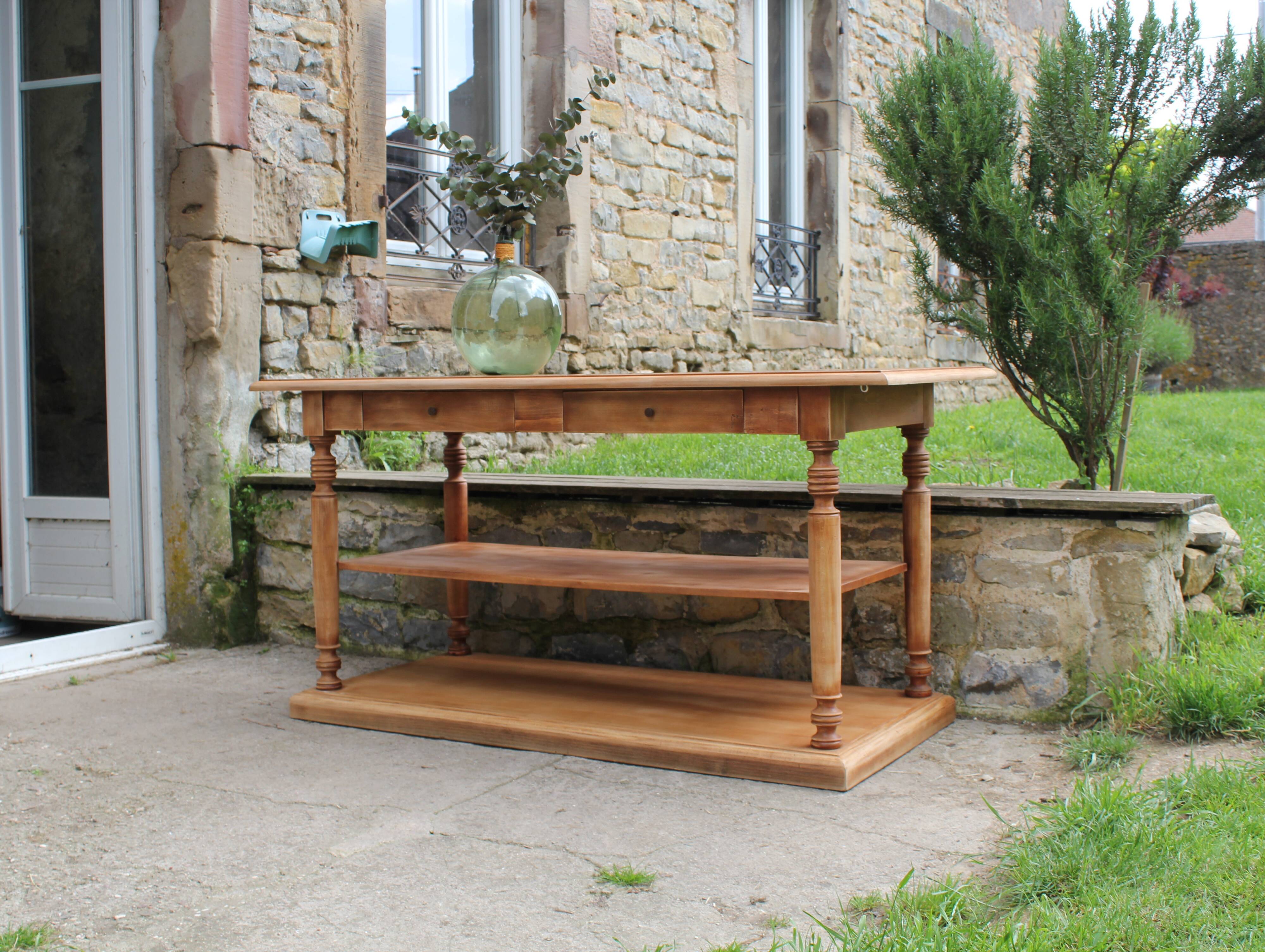 Clothier style table