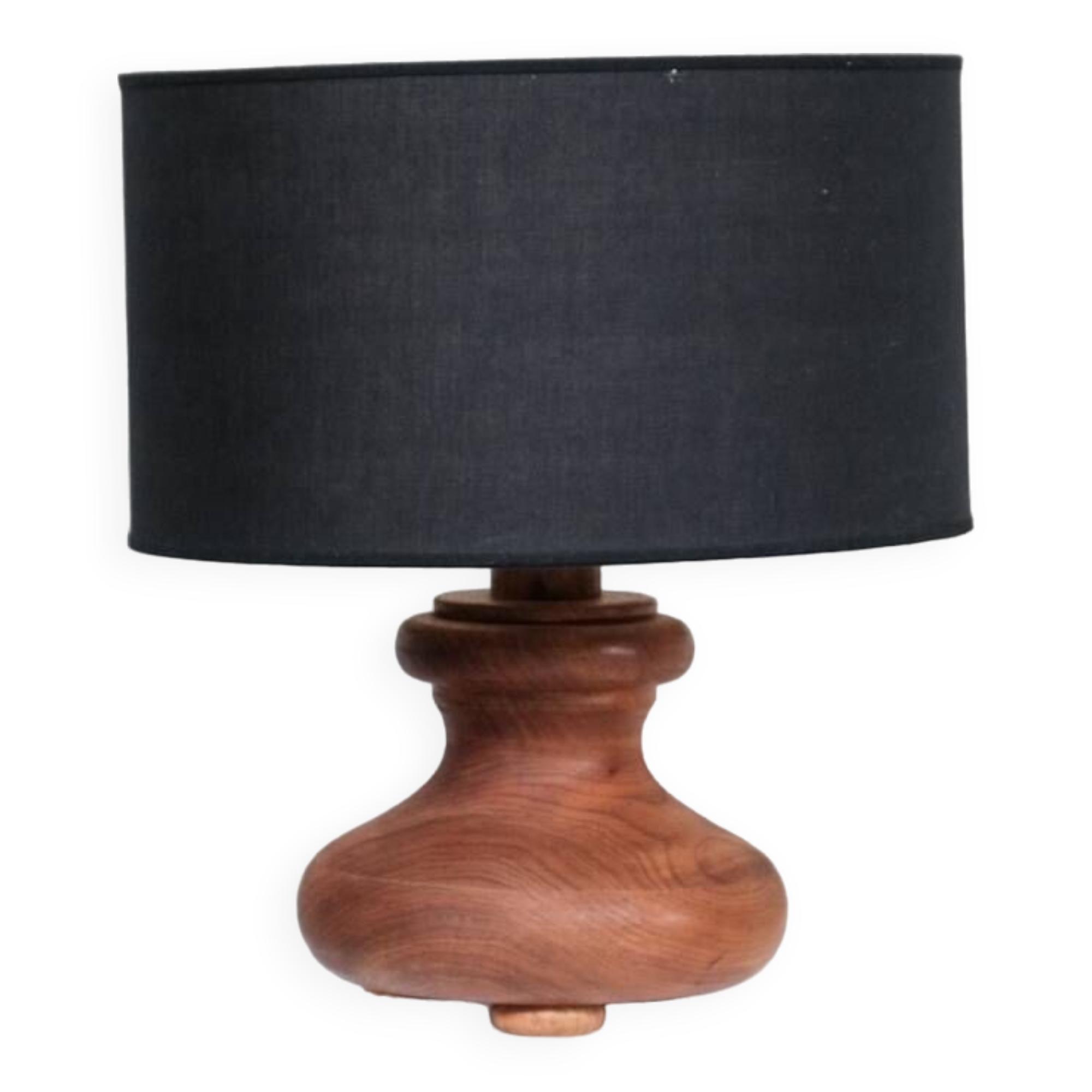 Mid-Century Italian Wooden Table Lamp