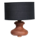 Lampe de Table Mid-Century en Bois, Italie