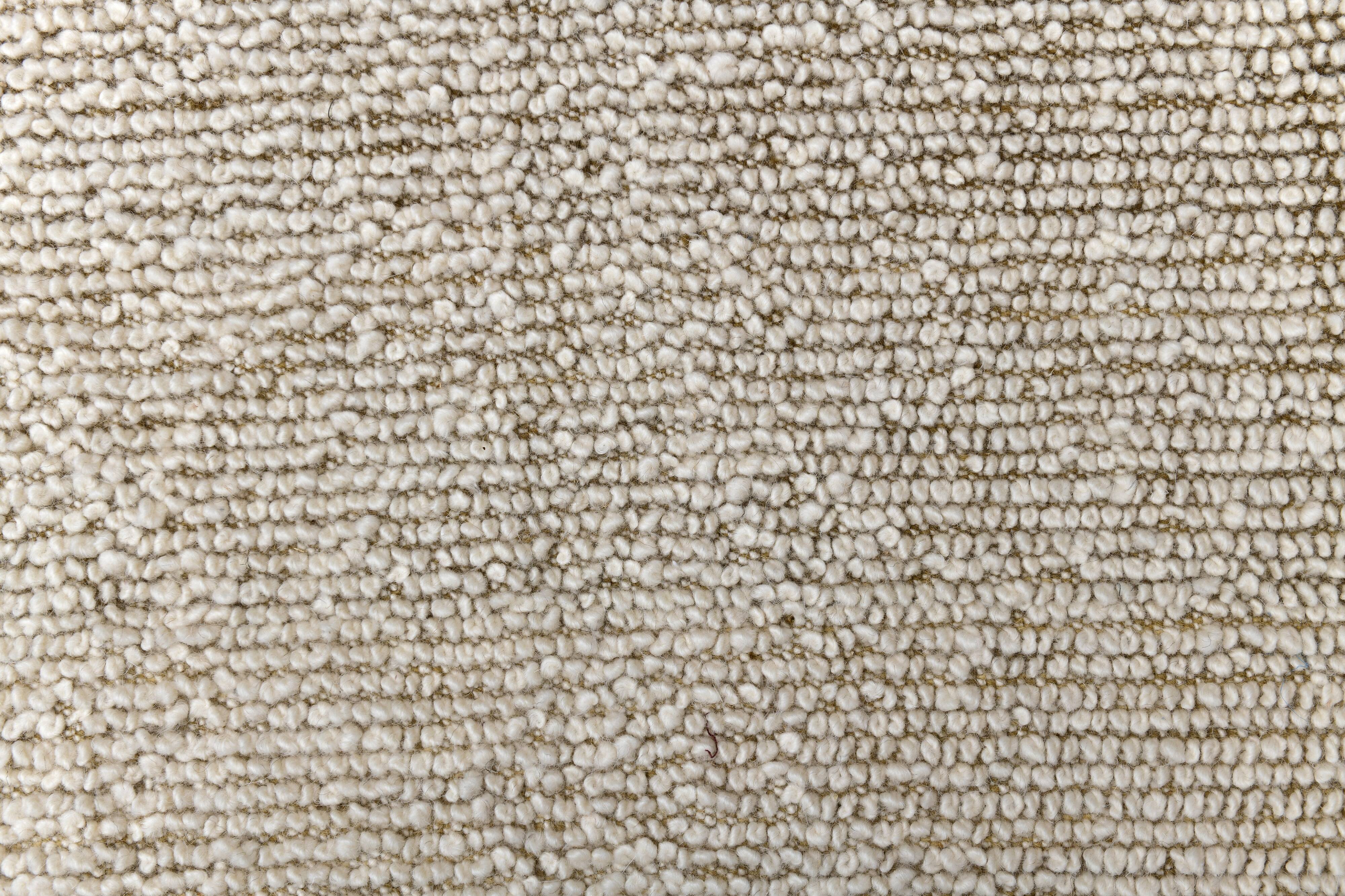 Green Beige Wool Turkish Area Rug 209x292Cm SK 242139